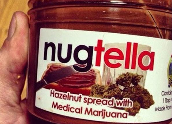 Nugtella - течен шоколад с канабис